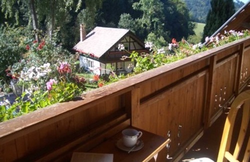 Waldkirch Apartamento | Langmichelhof - Apartamento 32 m2, 1 sala de estar / dormitorio