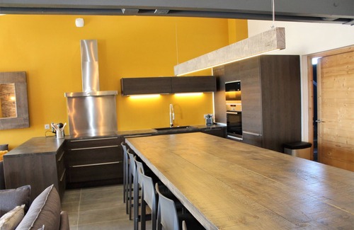 Mont-de-Lans Apartamento | Appart 14 pers ski-in ski-out - 6 habitaciones 6 baños - wifi, sábanas, limpieza