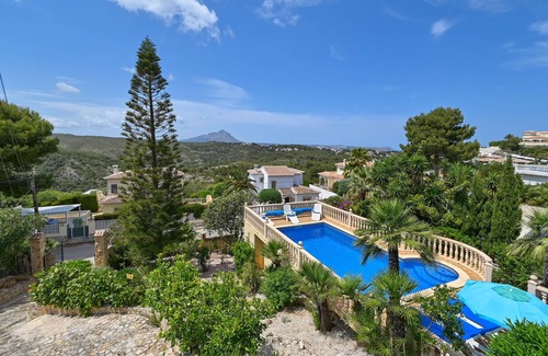 Cap de la Nau Villa | Villa grande y confortable con piscina privada en Jávea, Costa Blanca, España para 8 personas