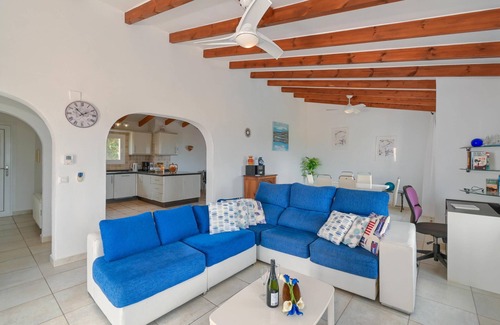 Balcon del Mar Villa | Villa grande y confortable en Javea, en la Costa Blanca, España con piscina privada para 4 personas