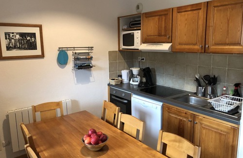 Saint-Etienne-en-Devoluy Apartamento | Apartamento grande con capacidad para 8 58 m² Al pie de las pistas - Orientación sur Vista de las pistas