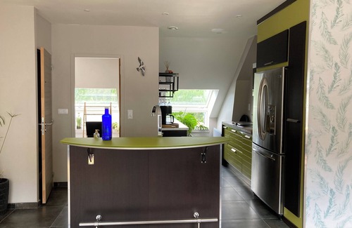 Bec-de-Mortagne Apartamento | Large apartment for 4 with 2 bedrooms