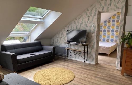 Bec-de-Mortagne Apartamento | Large apartment for 4 with 2 bedrooms