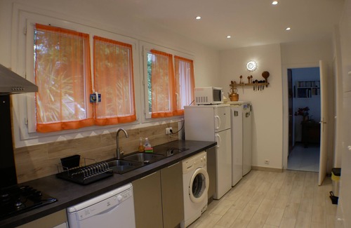 L'Escarene Villa | Amplio apartamento en villa, piscina privada, jardín.
