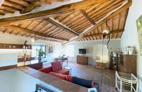 Castel Giorgio Apartamento | GRAN apartamento / aplicación / casa de campo con parque: DESCANSO + piscina + sauna + gimnasio + terraza en la azotea + barbacoa + animales
