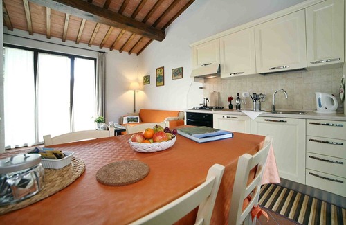 San Donato in Poggio Condominio | LARGE APARTMENT WITH POOL AND PRIVATE GARDEN: The Compagnia del Chianti