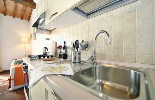San Donato in Poggio Condominio | LARGE APARTMENT WITH POOL AND PRIVATE GARDEN: The Compagnia del Chianti