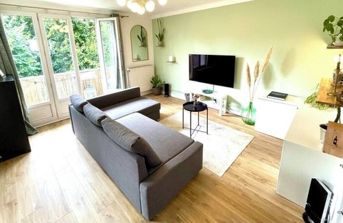Pont du Cens-Cote d'Or Apartamento | Large bright nest with garden in Nantes