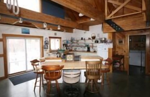 Dover-Foxcroft Casa | gran casa de estilo chalet en el lago sebec