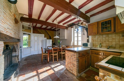 Feugarolles Casa | Casa de carácter grande, piscina y spa