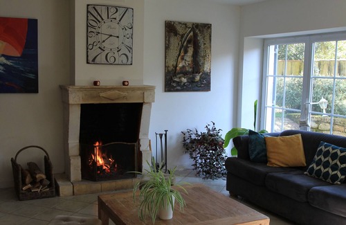 Thaire Casa | Gran casa Charentaise de 300 M² con piscina, 4 dormitorios, jardín, cocina de verano.