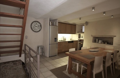 Bonifacio Apartamento | Gran casa dúplex del siglo XIV reformada / con aire acondicionado / Internet Ciudad alta Bonifacio