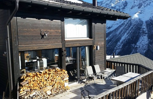 Wiler Chalet De Esquí | Gran chalet exclusivo de 6 habitaciones (160 m2) para 10 p en 2000 m Lauchernalp / Lotschental,