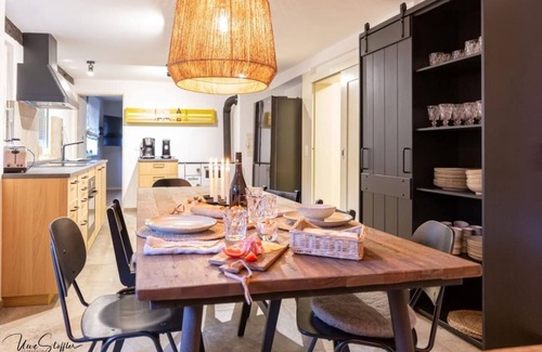 Blaufelden Casa | Large farmhouse with fenced garden, indoor sauna, fireplace