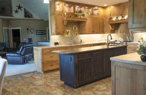 Bigfork Casa | Large Family Home w/ Hot Tub, Games, Near Bigfork