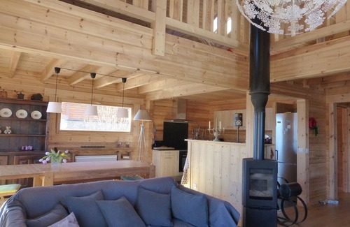 Font-Romeu-Odeillo-Via Chalet De Esquí | GRAN CHALET FINLANDES MAGNIFICAS VISTAS A LOS PIRINEOS