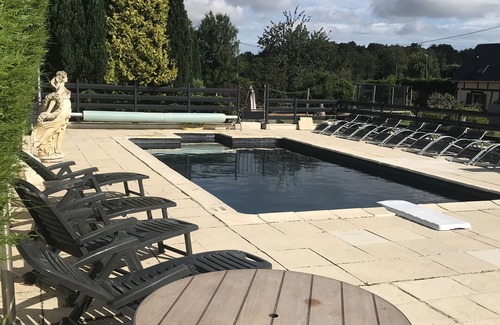 Criquetot-sur-Longueville Casa | Norman casa de lujo grande de 14-24 personas + piscina climatizada en 3 ha