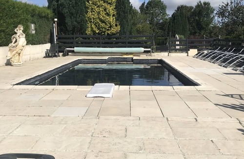 Criquetot-sur-Longueville Casa | Norman casa de lujo grande de 14-24 personas + piscina climatizada en 3 ha