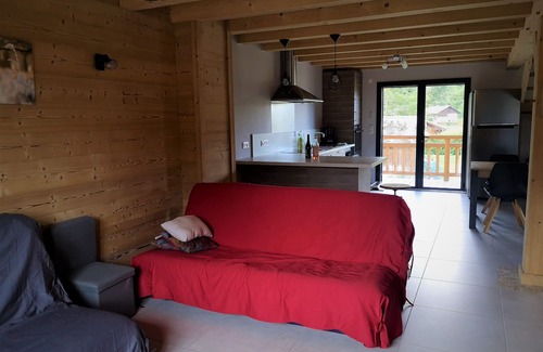 Mont-Saxonnex Chalet De Esquí | casa de campo grande duerme 10 a 15 en chalet a 1000 m en pueblo tranquilo