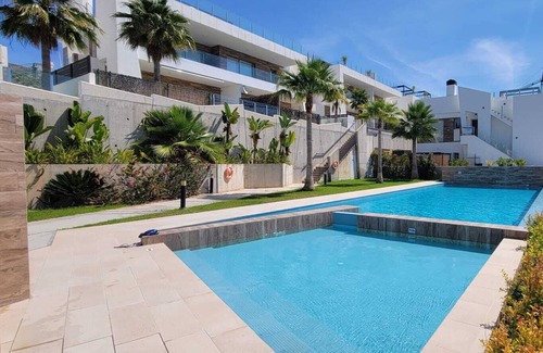 Golf Bahia Apartamento | Gran jardín Benidorm Finestrat Golf