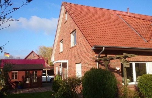 Sande Casa | Gran casa de vacaciones para 6 personas y con perro en Sande (Frisia, Mar del Norte)