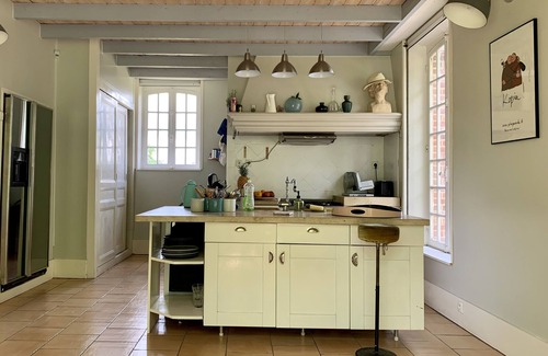 Villers-sur-le-Roule Casa | Large house Les Roseaux, Swimming pool, Large garden, 1 hour from Paris