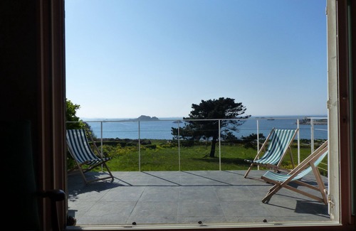 Plougrescant Casa | Gran casa junto al mar, magnífico panorama
