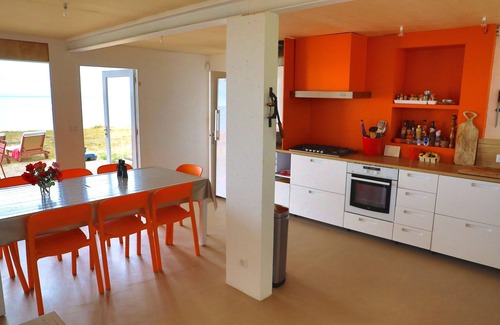 La Turballe Casa | Gran casa con vistas a la playa con vistas al océano 180 °.