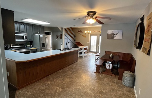 Republic County Casa | Large house surrounded by farm land along the Republican River.