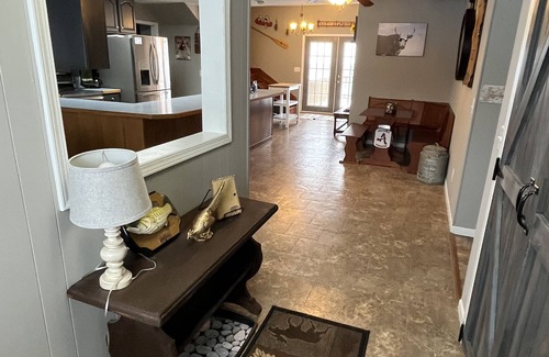 Republic County Casa | Large house surrounded by farm land along the Republican River.