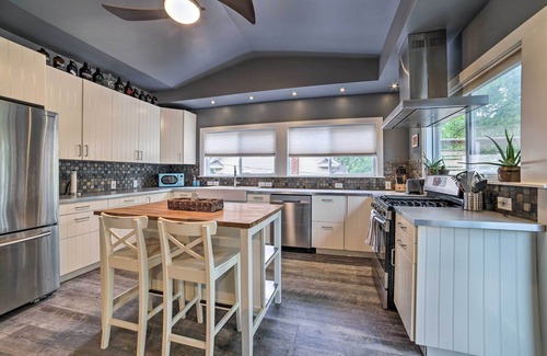 Lansing Casa | Large Lansing Home Near MSU: Walk to Old Town