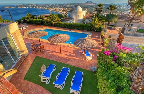 Aduanas Villa | villa lujosa con vistas al mar espectaculares para maximo 8 a 10 persones