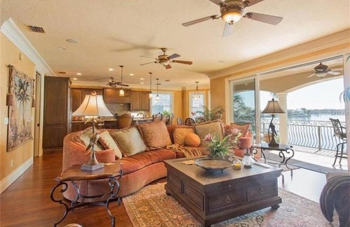 Indian Rocks Beach Casa | Large Mediterranean Oasis - Water Views & Pool