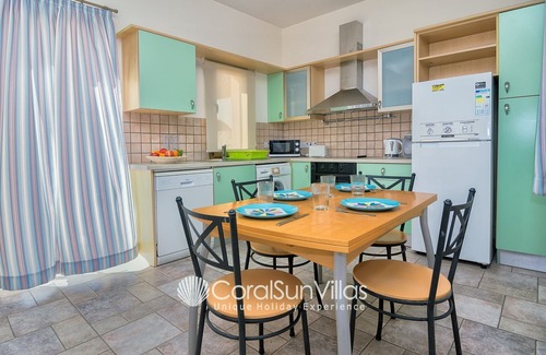 Pegeia Villa | Large Pool & Garden, Billiard, Peaceful Area, Near to the Sea, Coral Bay Paphos