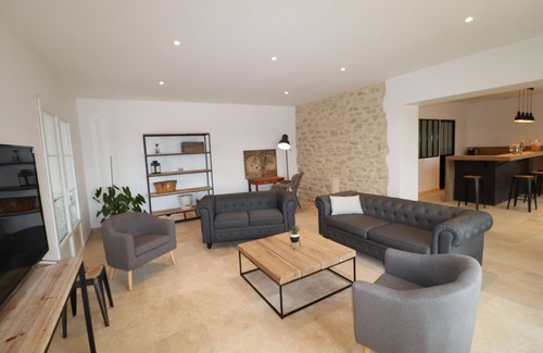 Caromb Otro | Gran casa de campo provenzal, piscina climatizada a los pies del Mont Ventoux