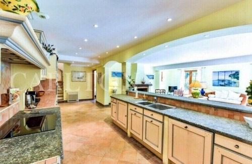 Vallauris Villa | Gran villa familiar con piscina infinita, jardín, WiFi y aire acondicionado en zona exclusiva
