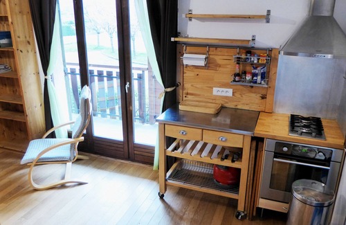 Doussard Apartamento | Gran estudio para 4 personas. el lago de Annecy