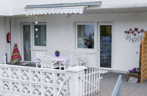 Enkirch Apartamento | Gran terraza bañada por el sol con vistas al Mosela