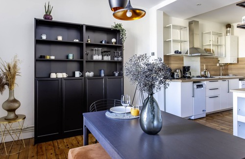 Angouleme Apartamento | Apartamento-Ciudad-Baño con ducha