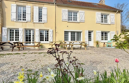 Amfreville Casa | Large villa la Vacancière 22p 7 mins drive from the beach