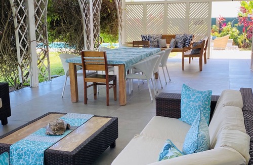Paea Casa | Gran villa Le Ficus junto al mar con piscina