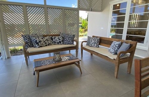 Paea Casa | Gran villa Le Ficus junto al mar con piscina