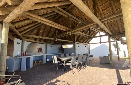 St. Helena Bay Villa | Large villa with warm pool on the beach
