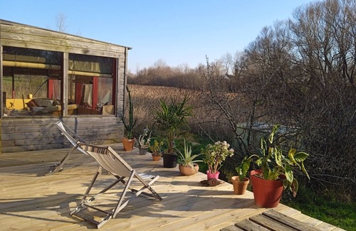 Saint-Jean-Trolimon Casa | Large wooden house near the sea