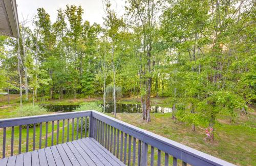New Albany Casa | Large Yard with Pond Family Retreat in New Albany!