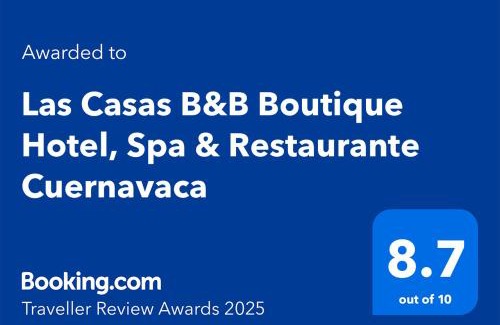 Cuernavaca Hotel | Las Casas B&B Boutique Hotel, Spa & Restaurante Cuernavaca