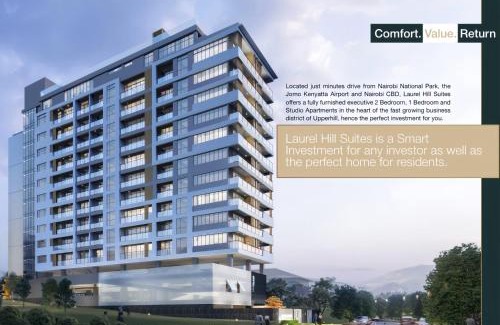 Nairobi Upper Hill Apartamento | Laurel Hill Suites CBD 2BR Apt, Spacious Balcony