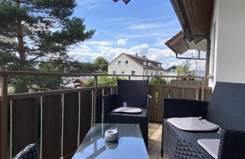 Uhldingen-Muehlhofen Apartamento | Exclusivo-Apartamento-Balcón-Baño privado