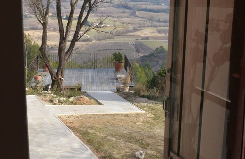 Mormoiron Apartamento | Lavandes - Casa rural / estudio con vistas al jardín, piscina y valle