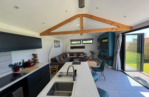 Bridport Chalet De Esquí | Lavish Dorset countryside retreat with hot tub